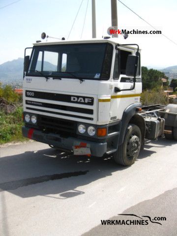 1991 DAF F 1900 1900 Truck over 7.5t Tank truck photo
