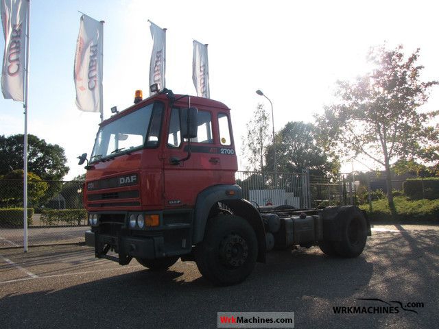 1992 DAF F 2700 2700 Truck over 7.5t Chassis photo