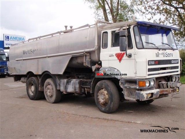 1991 DAF F 2700 2700 Truck over 7.5t Other trucks over 7,5t photo