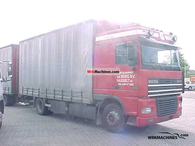 2002 DAF XF 95 95.380 Truck over 7.5t Stake body photo