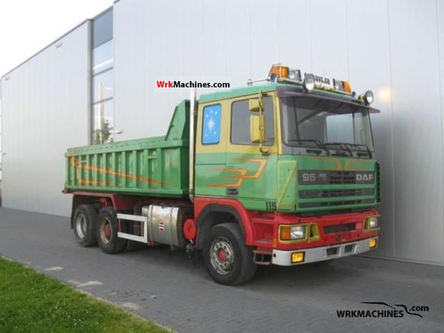 1990 DAF 95 95.400 Truck over 7.5t Mining truck photo