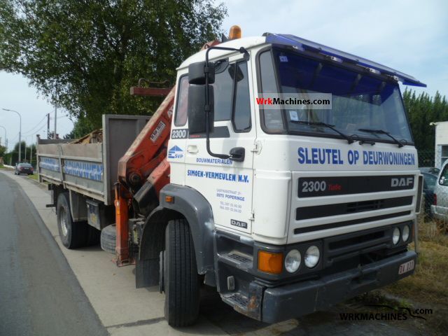 1990 DAF F 2300 2300 Truck over 7.5t Other trucks over 7,5t photo