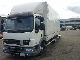 2008 DAF LF 45 45.220 Van or truck up to 7.5t Stake body and tarpaulin photo 1