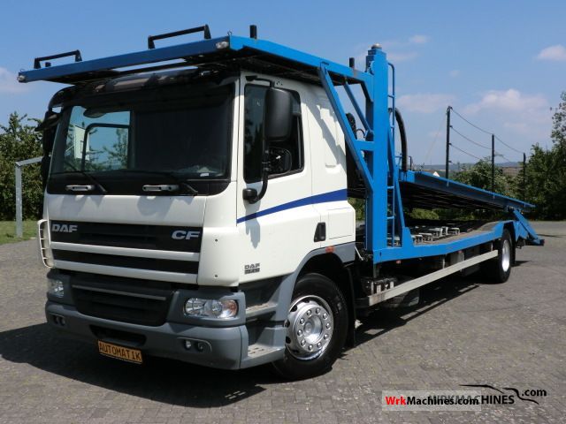 2007 DAF CF 75 75.310 Truck over 7.5t Car carrier photo