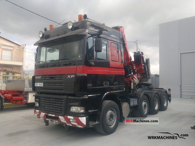 2010 DAF XF 95 95.530 Truck over 7.5t Truck-mounted crane photo