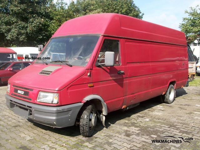 1996 IVECO Daily I 35-10 Van or truck up to 7.5t Box-type delivery van - high and long photo