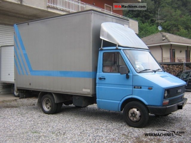 1986 IVECO Daily I 35-8 C Van or truck up to 7.5t Stake body photo