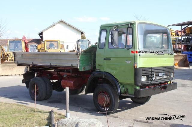 1984 IVECO MK 80-13 Van or truck up to 7.5t Tipper photo