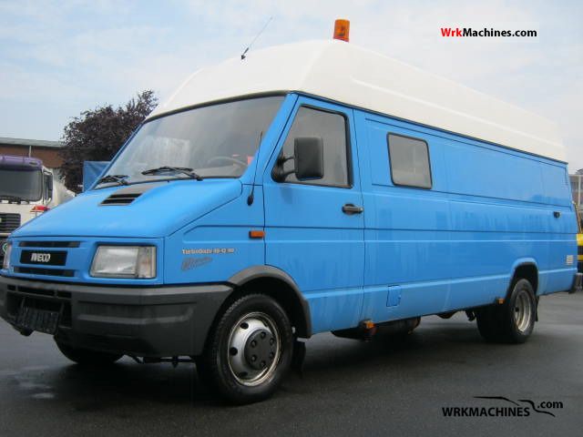1998 IVECO Daily I 49-12 Van or truck up to 7.5t Box-type delivery van - high and long photo
