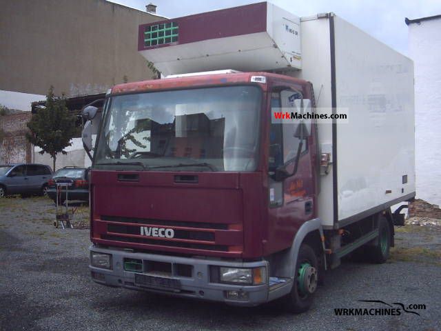 1996 IVECO EuroCargo 75 E 14 Van or truck up to 7.5t Refrigerator body photo