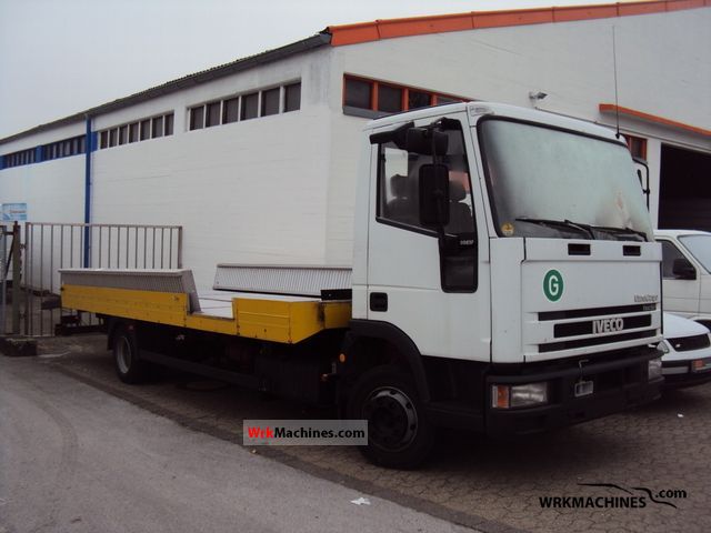 2001 IVECO EuroCargo 80 E 17 Van or truck up to 7.5t Car carrier photo
