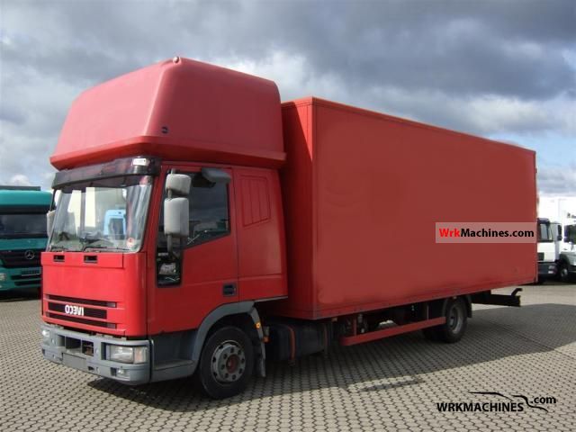 1997 IVECO EuroCargo 80 E 18 Van or truck up to 7.5t Box photo