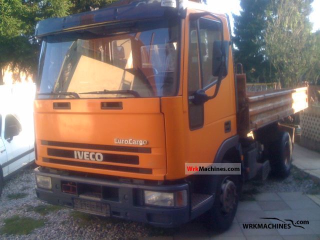 1998 IVECO EuroCargo 80 E 15 K Van or truck up to 7.5t Tipper photo