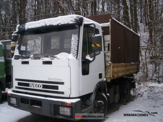 2000 IVECO EuroCargo 80 E 18 Van or truck up to 7.5t Tipper photo