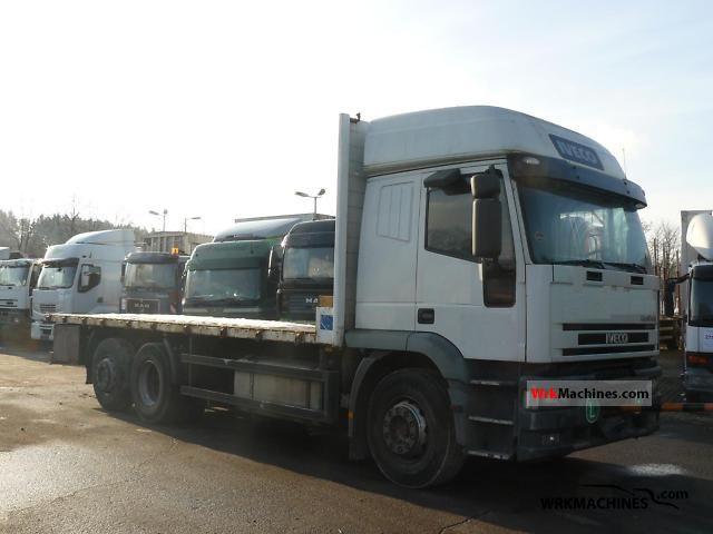 2000 IVECO EuroStar 260 E 43 Truck over 7.5t Stake body photo