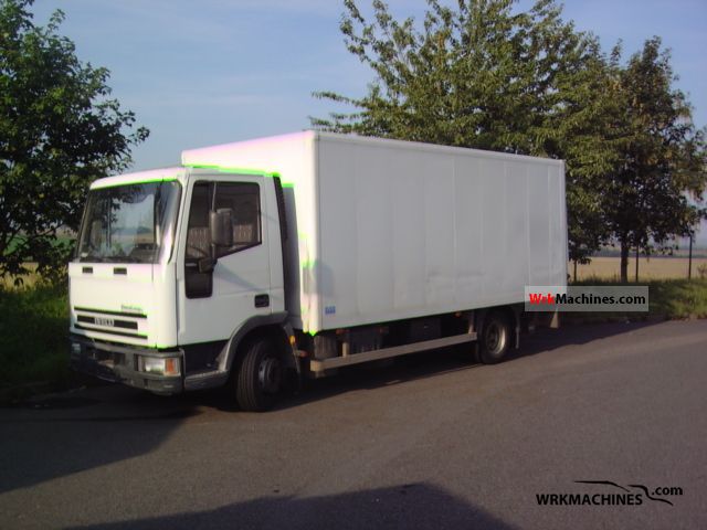 2003 IVECO EuroCargo 100 E 18 Van or truck up to 7.5t Box photo