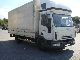 2005 IVECO EuroCargo 75 E 15 Van or truck up to 7.5t Stake body and tarpaulin photo 2