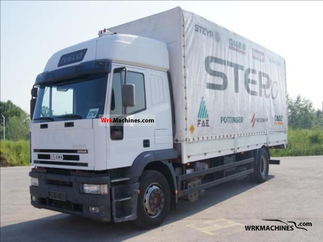 2003 IVECO EuroTech MP 190 E 43 Truck over 7.5t Stake body and tarpaulin photo
