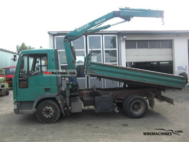 1994 IVECO EuroCargo 80 E 15 Van or truck up to 7.5t Tipper photo