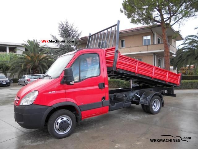 2007 IVECO Daily III 35C18 Van or truck up to 7.5t Three-sided Tipper photo