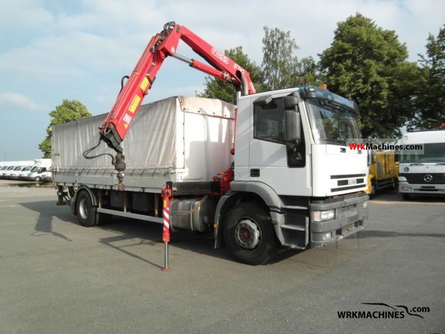 2002 IVECO EuroTech MH MH 190 E 24 K Truck over 7.5t Stake body and tarpaulin photo