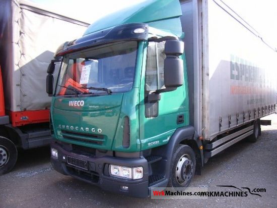 2007 IVECO EuroCargo 120 E 28 Truck over 7.5t Stake body and tarpaulin photo