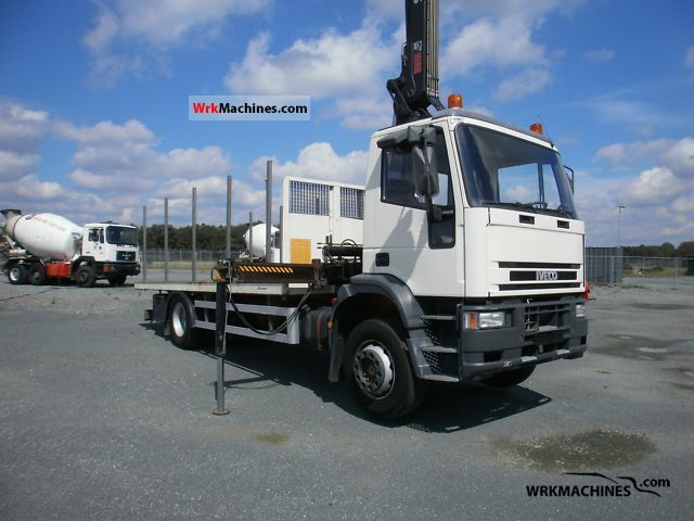 2003 IVECO EuroCargo 180 E 24 Truck over 7.5t Truck-mounted crane photo