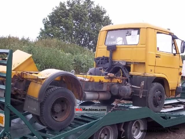 1987 MAN G 8.136 Van or truck up to 7.5t Chassis photo