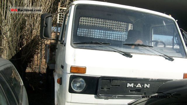 1983 MAN G 8.136 Truck over 7.5t Grain Truck photo