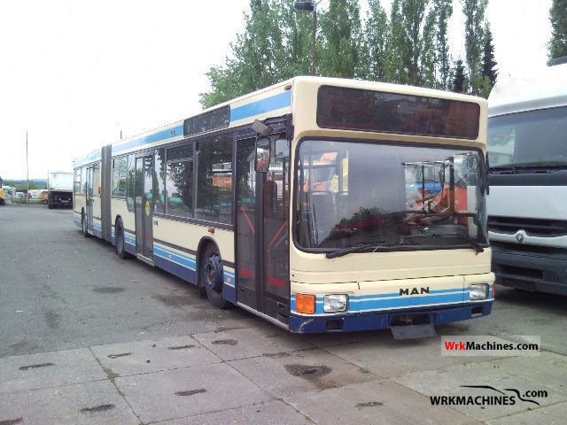 1993 MAN NG NG 272 Coach Articulated bus photo