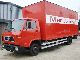 1993 MAN G 90 6.100 Van or truck up to 7.5t Box photo 1