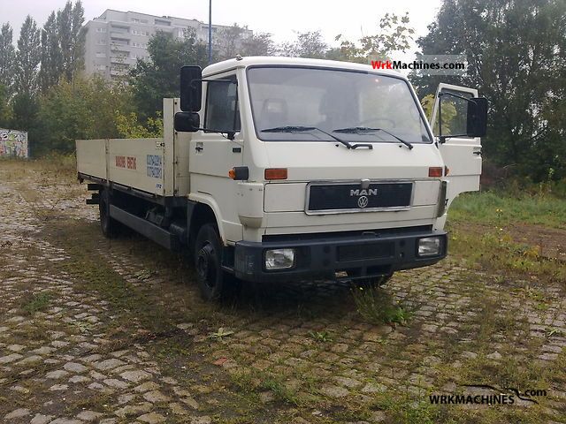 1993 MAN G 90 10.150 Truck over 7.5t Stake body photo