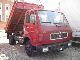 1993 MAN G 90 8.150 Van or truck up to 7.5t Three-sided Tipper photo 1
