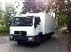 1997 MAN L 2000 8.113 Van or truck up to 7.5t Box photo 1