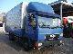 1997 MAN M 2000 L 12.224 Truck over 7.5t Stake body and tarpaulin photo 2