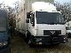 2002 MAN L 2000 8.220 Van or truck up to 7.5t Stake body and tarpaulin photo 1
