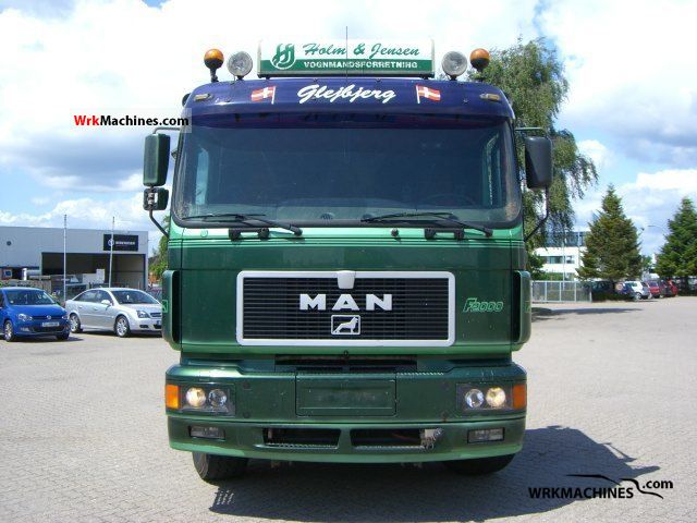 1998 MAN F 2000 26.463 Truck over 7.5t Tipper photo