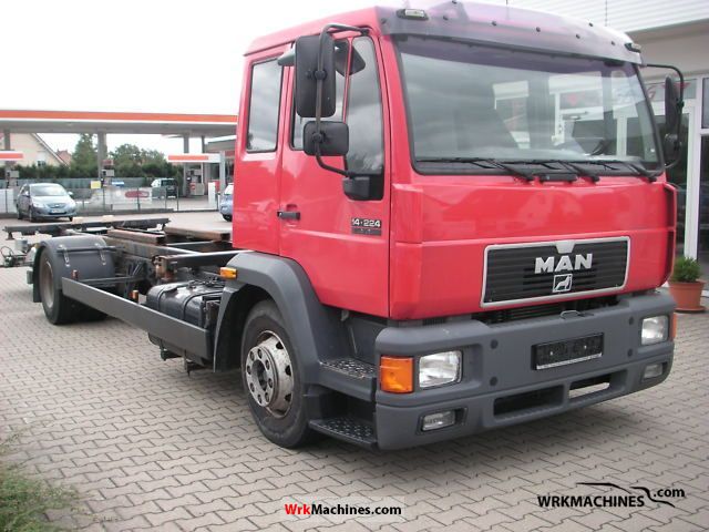 1996 MAN M 2000 L 14.224 Truck over 7.5t Swap chassis photo