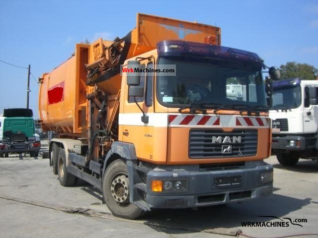 2001 MAN TGA 26.360 Truck over 7.5t Refuse truck photo