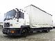 2004 MAN M 2000 L 280 Truck over 7.5t Stake body and tarpaulin photo 13