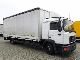 2004 MAN M 2000 L 280 Truck over 7.5t Stake body and tarpaulin photo 14