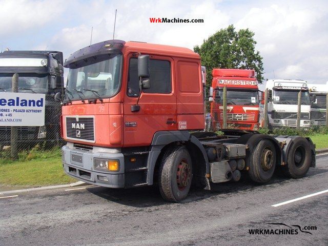 1997 MAN F 2000 26.403 Semi-trailer truck Heavy load photo