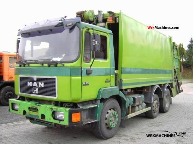 1997 MAN F 2000 26.343 Truck over 7.5t Refuse truck photo