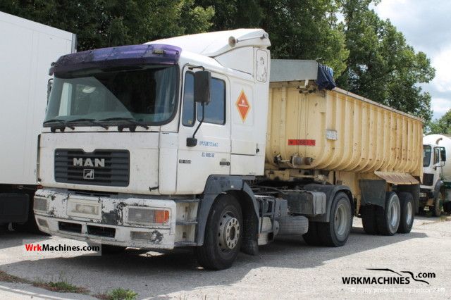 1999 MAN F 2000 19.464 Semi-trailer truck Hazardous load photo
