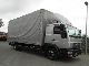2001 MAN L 2000 8.220 Van or truck up to 7.5t Stake body and tarpaulin photo 1