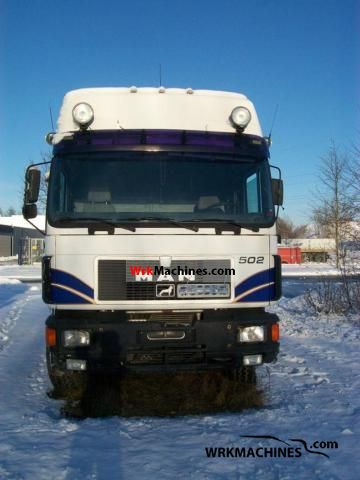 1995 MAN F 90 26.502 Truck over 7.5t Tipper photo