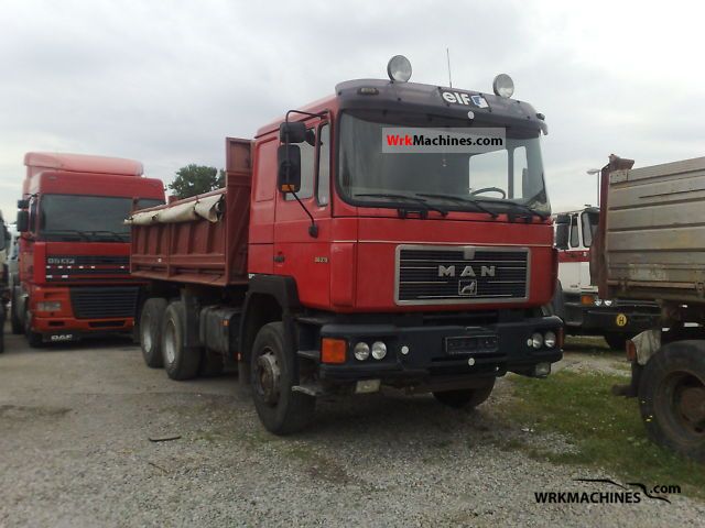 1994 MAN F 90 26.372 Truck over 7.5t Tipper photo