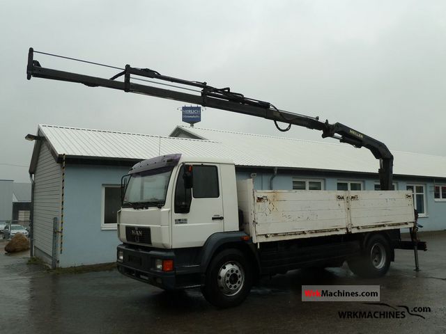 1999 MAN M 2000 L 15.264 Truck over 7.5t Truck-mounted crane photo
