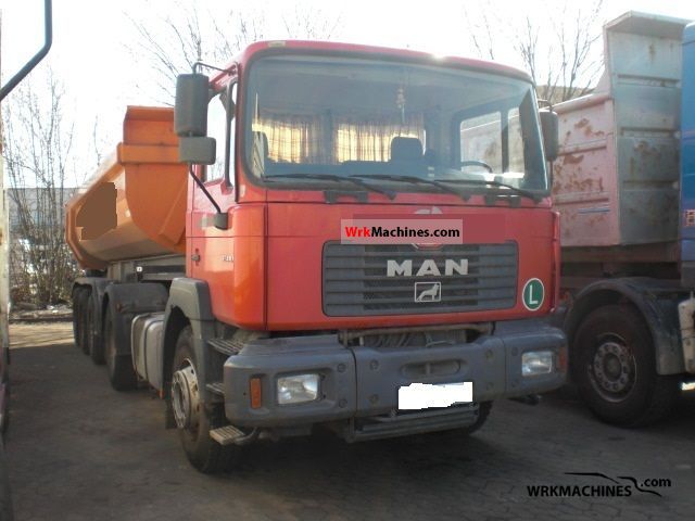 2001 MAN F 2000 19.414 Semi-trailer truck Standard tractor/trailer unit photo