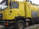 1992 MAN F 90 19.422 Truck over 7.5t Vacuum and pressure vehicle photo 3